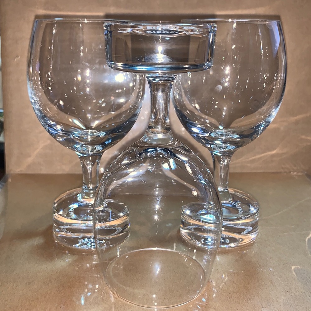 Nespresso Riedel Reveal Espresso Tasting Crystal Glasses, Set of 3